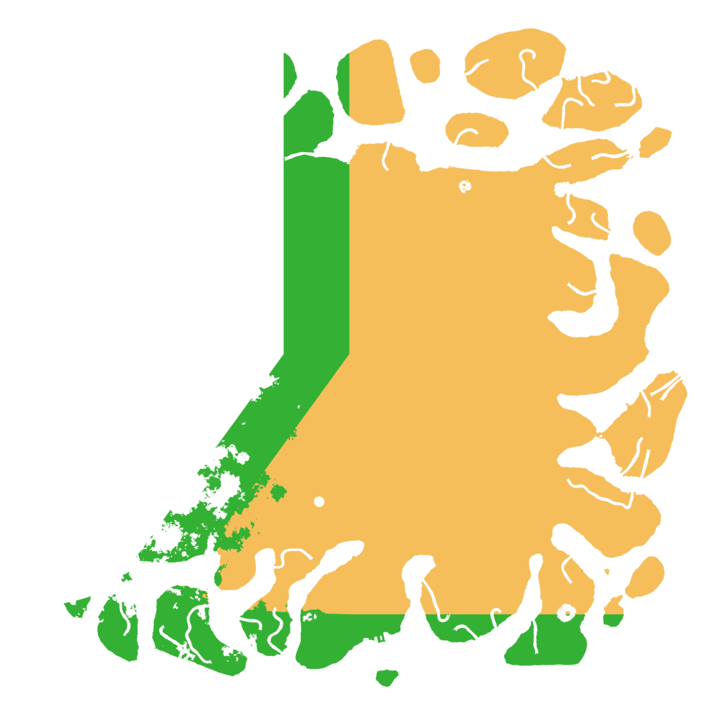 Biome Rust Map: Procedural Map, Size: 6000, Seed: 1892753557