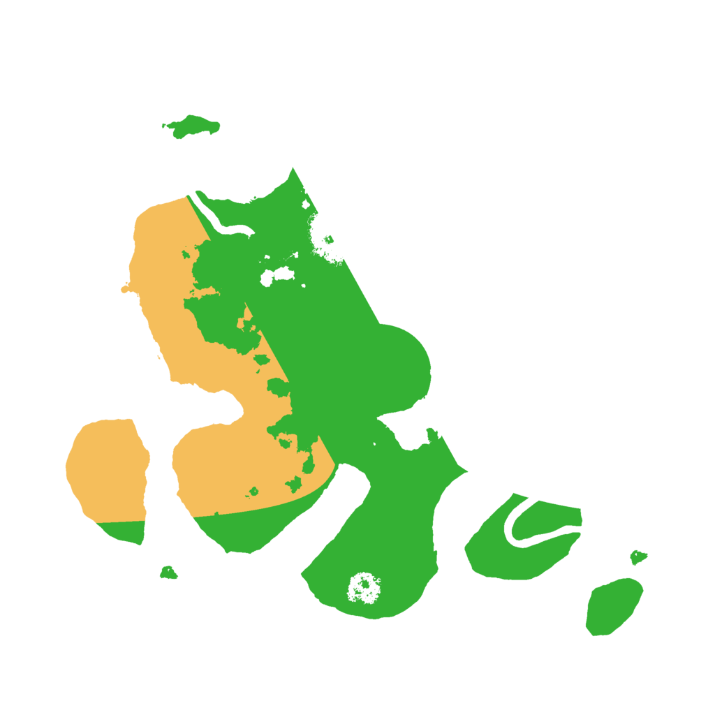 Biome Rust Map: Procedural Map, Size: 2250, Seed: 4589150