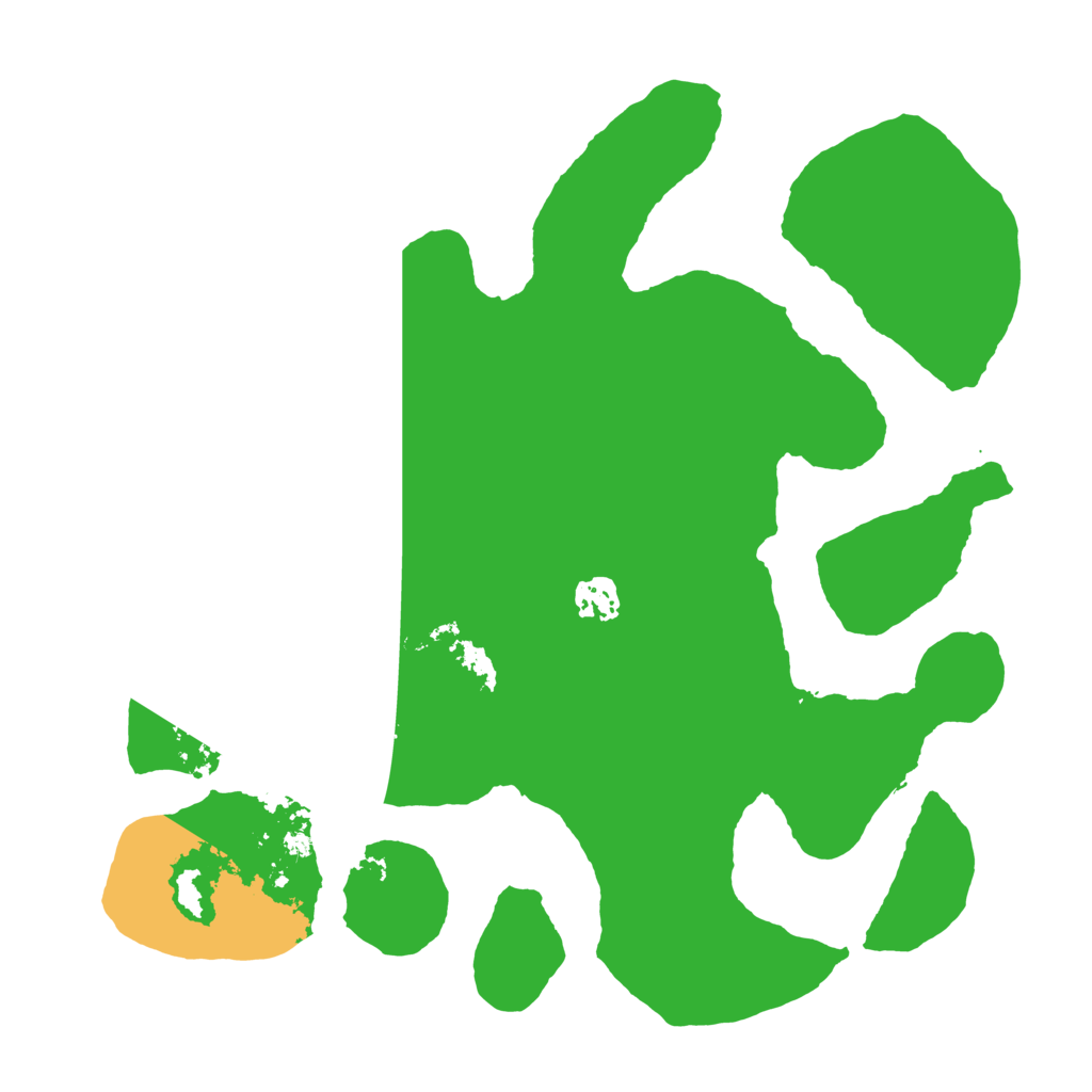 Biome Rust Map: Barren, Size: 3600, Seed: 1889562349