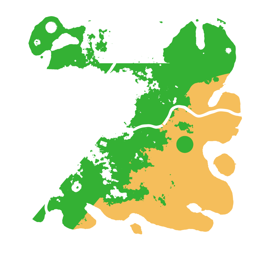 Biome Rust Map: Procedural Map, Size: 3950, Seed: 373647957
