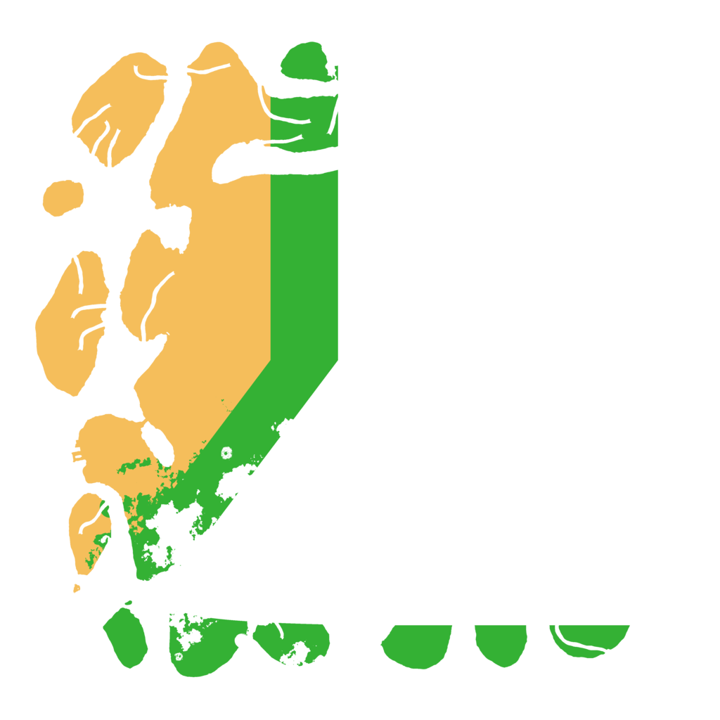 Biome Rust Map: Procedural Map, Size: 4500, Seed: 4202069