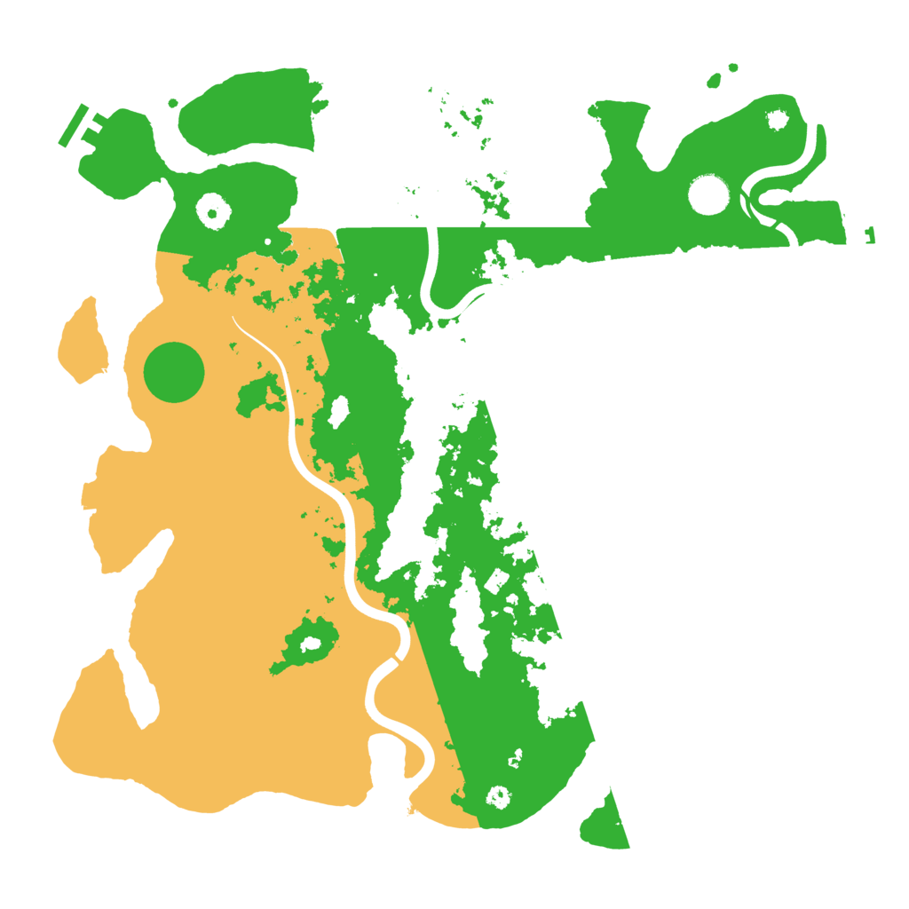 Biome Rust Map: Procedural Map, Size: 3950, Seed: 1362160245