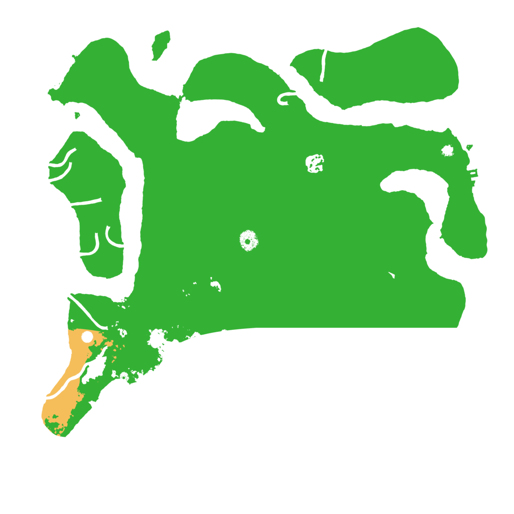 Biome Rust Map: Procedural Map, Size: 4000, Seed: 8880980