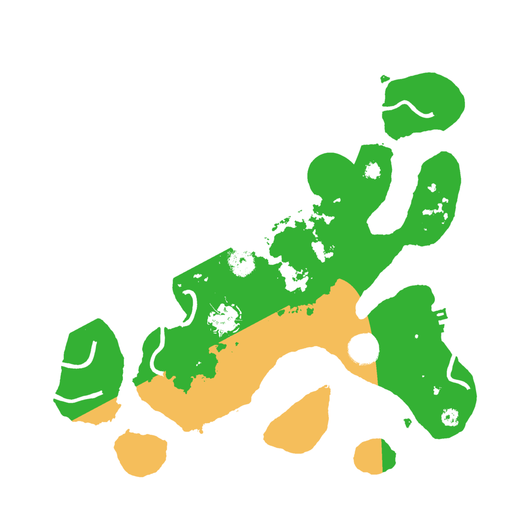 Biome Rust Map: Procedural Map, Size: 3000, Seed: 4236506