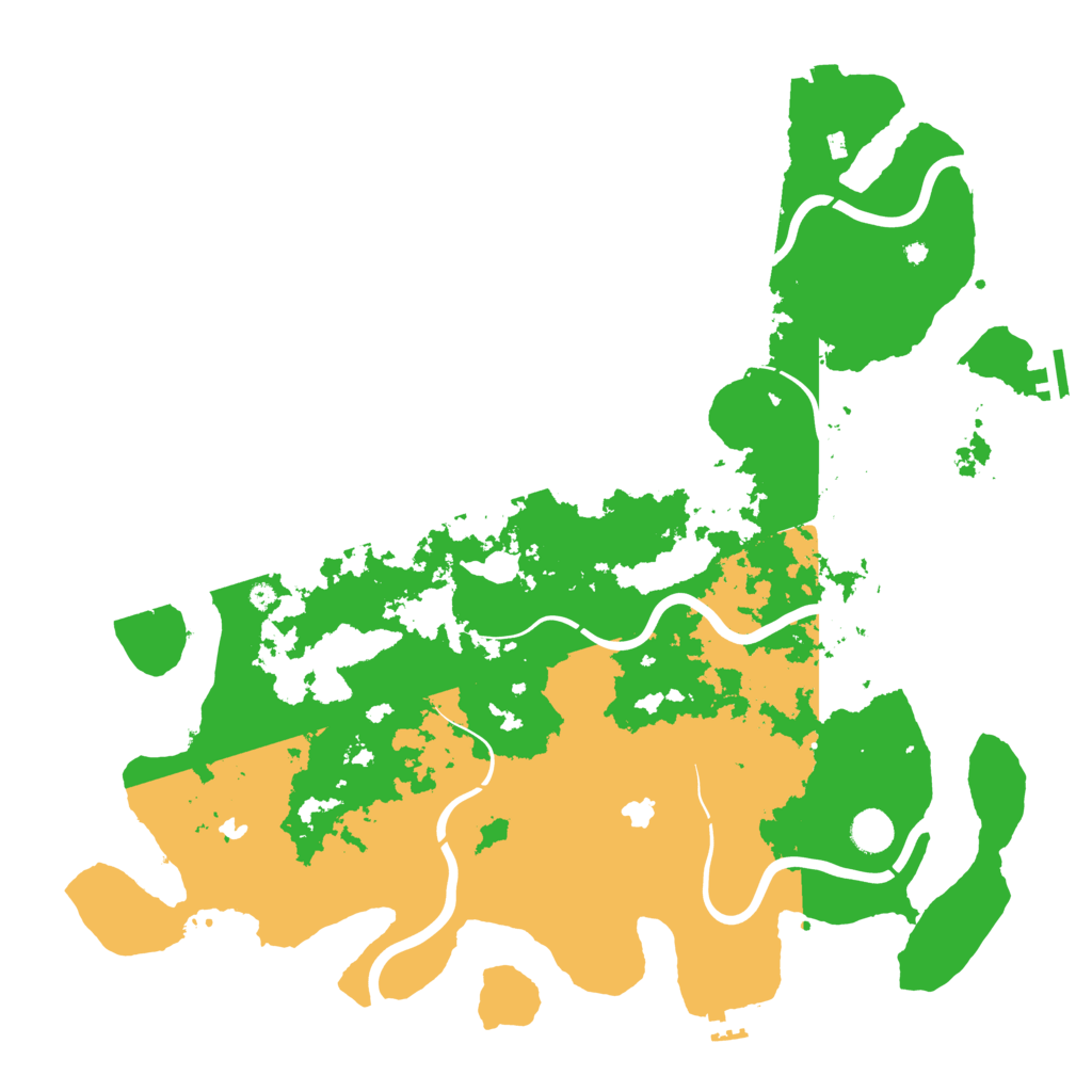 Biome Rust Map: Procedural Map, Size: 4500, Seed: 1139378714