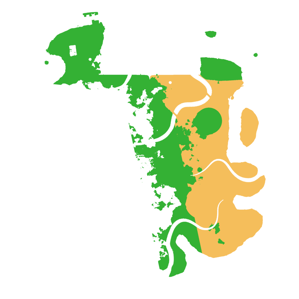 Biome Rust Map: Procedural Map, Size: 3000, Seed: 1002703355