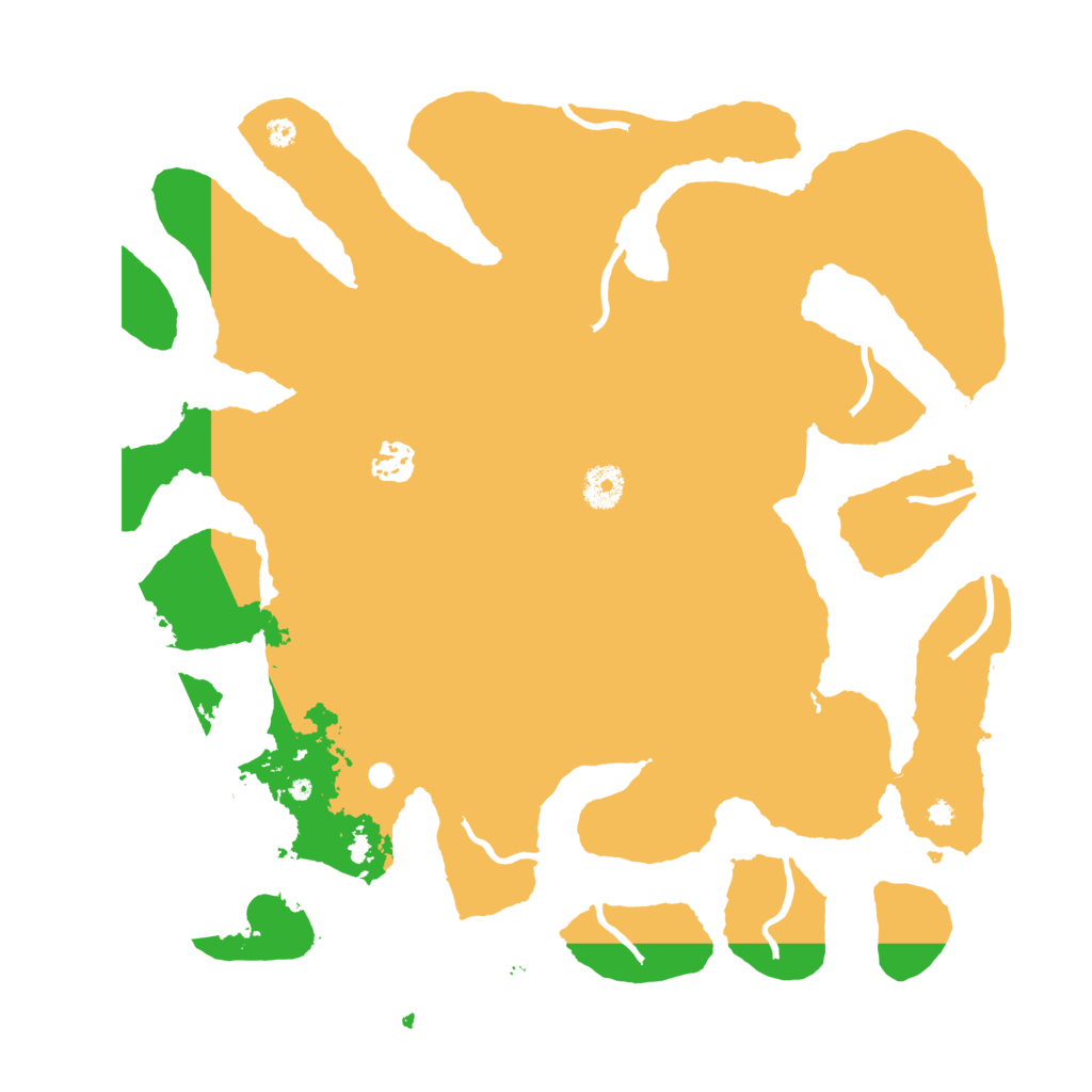 Biome Rust Map: Procedural Map, Size: 3800, Seed: 836429099