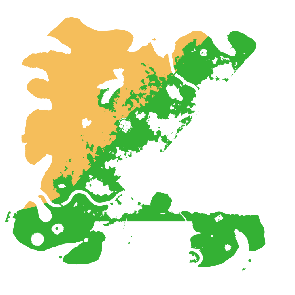 Biome Rust Map: Procedural Map, Size: 4000, Seed: 849312