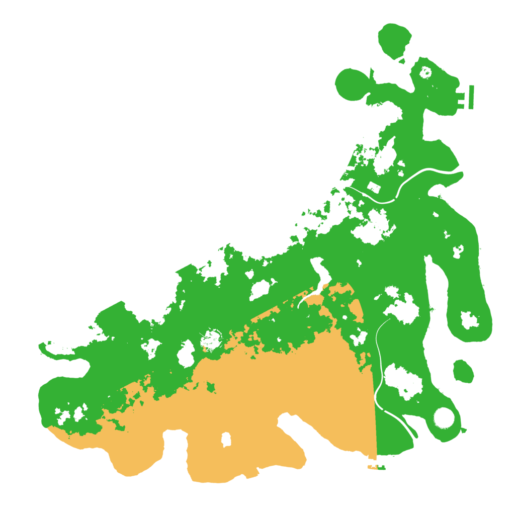 Biome Rust Map: Procedural Map, Size: 4357, Seed: 787308357