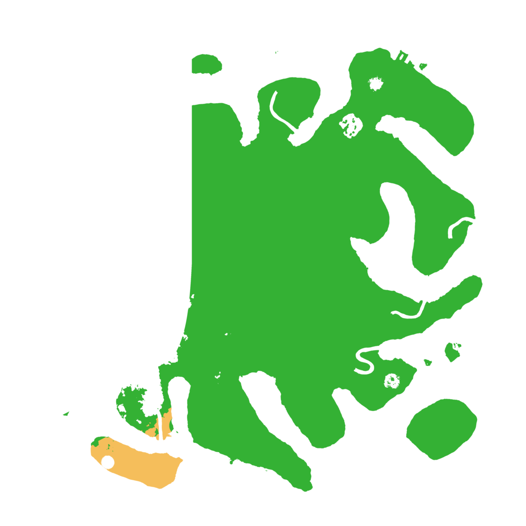 Biome Rust Map: Procedural Map, Size: 3500, Seed: 865