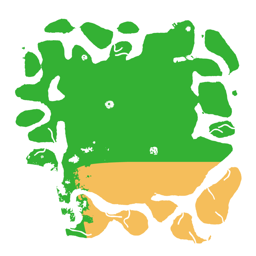 Biome Rust Map: Procedural Map, Size: 4590, Seed: 529490738