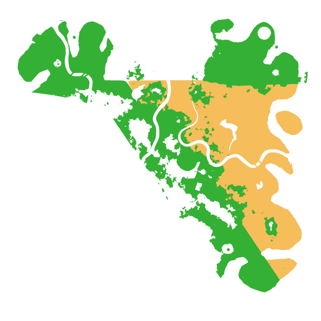 Biome Rust Map: Procedural Map, Size: 4357, Seed: 787357223