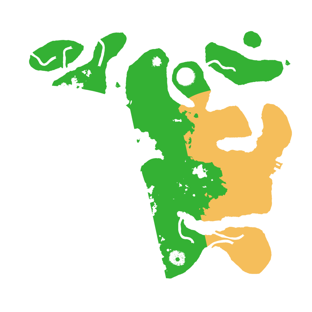 Biome Rust Map: Procedural Map, Size: 3000, Seed: 529490738