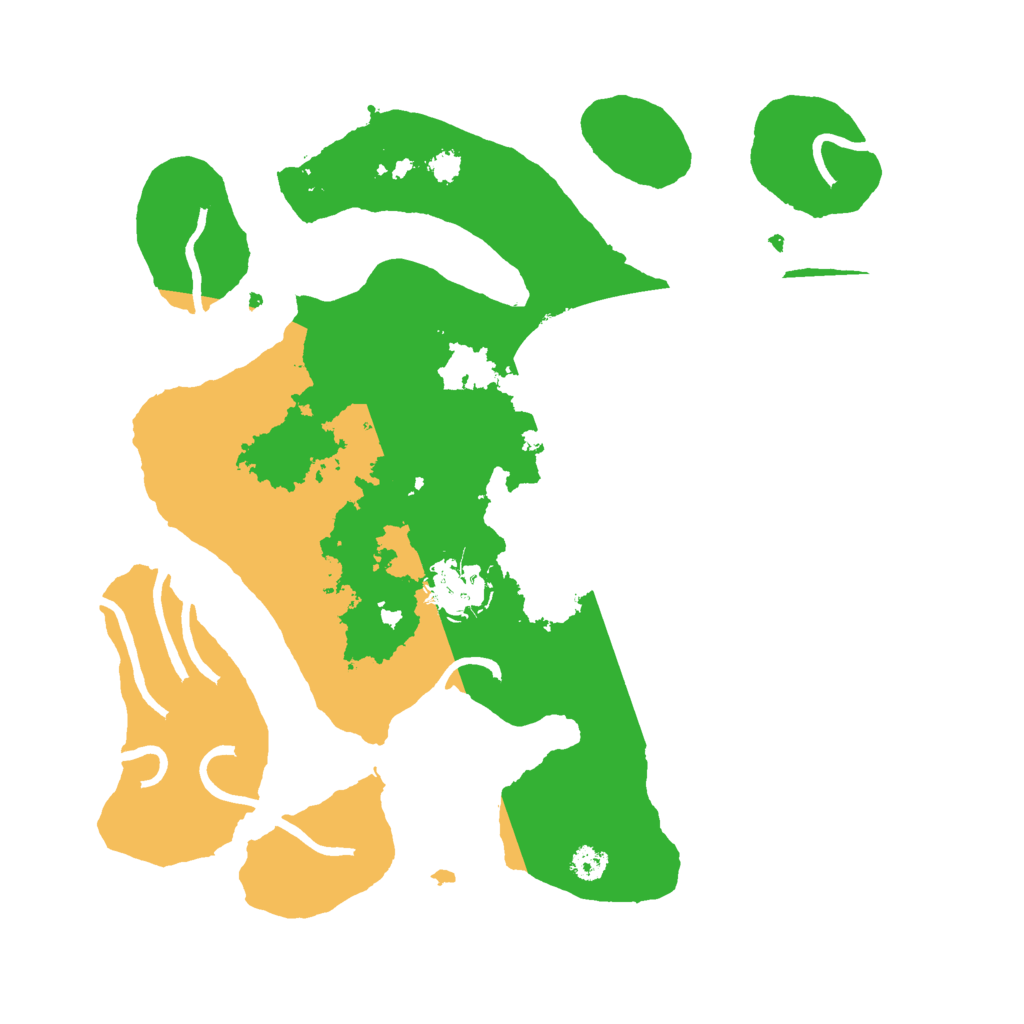 Biome Rust Map: Procedural Map, Size: 3000, Seed: 1589