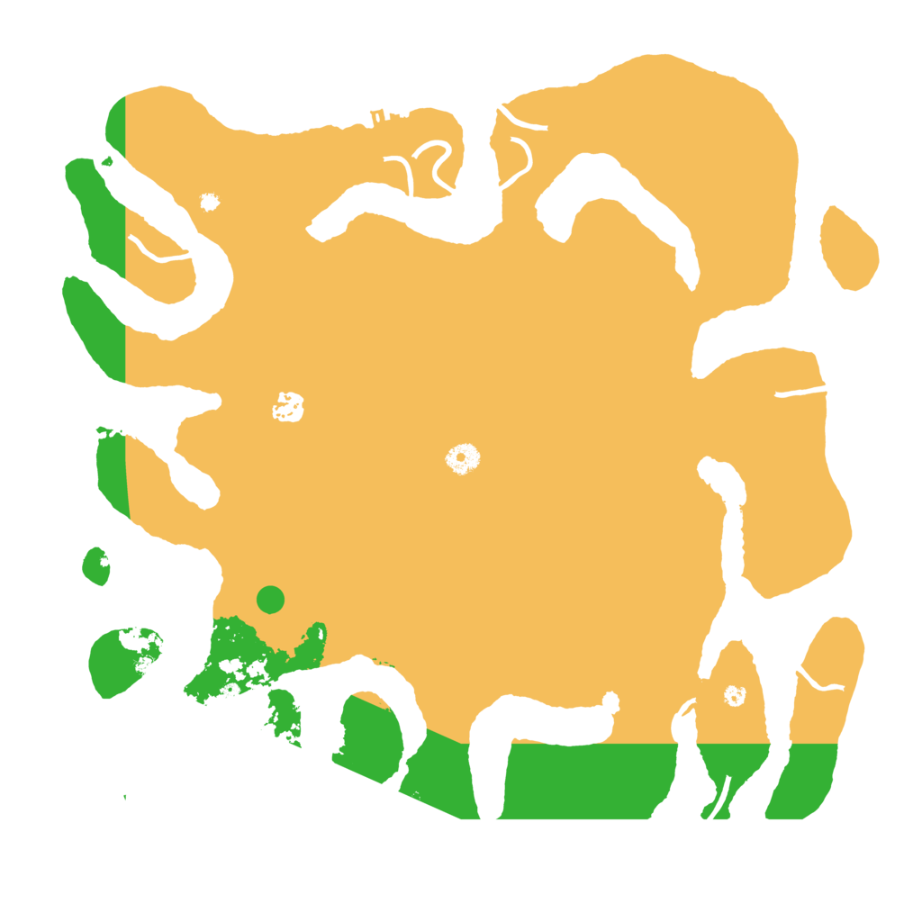 Biome Rust Map: Procedural Map, Size: 4357, Seed: 753216425