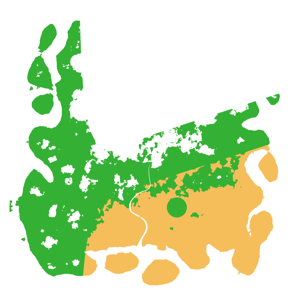 Biome Rust Map: Procedural Map, Size: 3997, Seed: 753216357