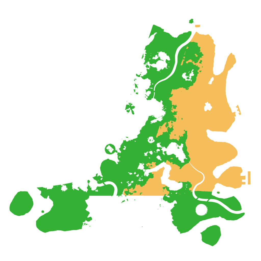 Biome Rust Map: Procedural Map, Size: 4000, Seed: 118854214