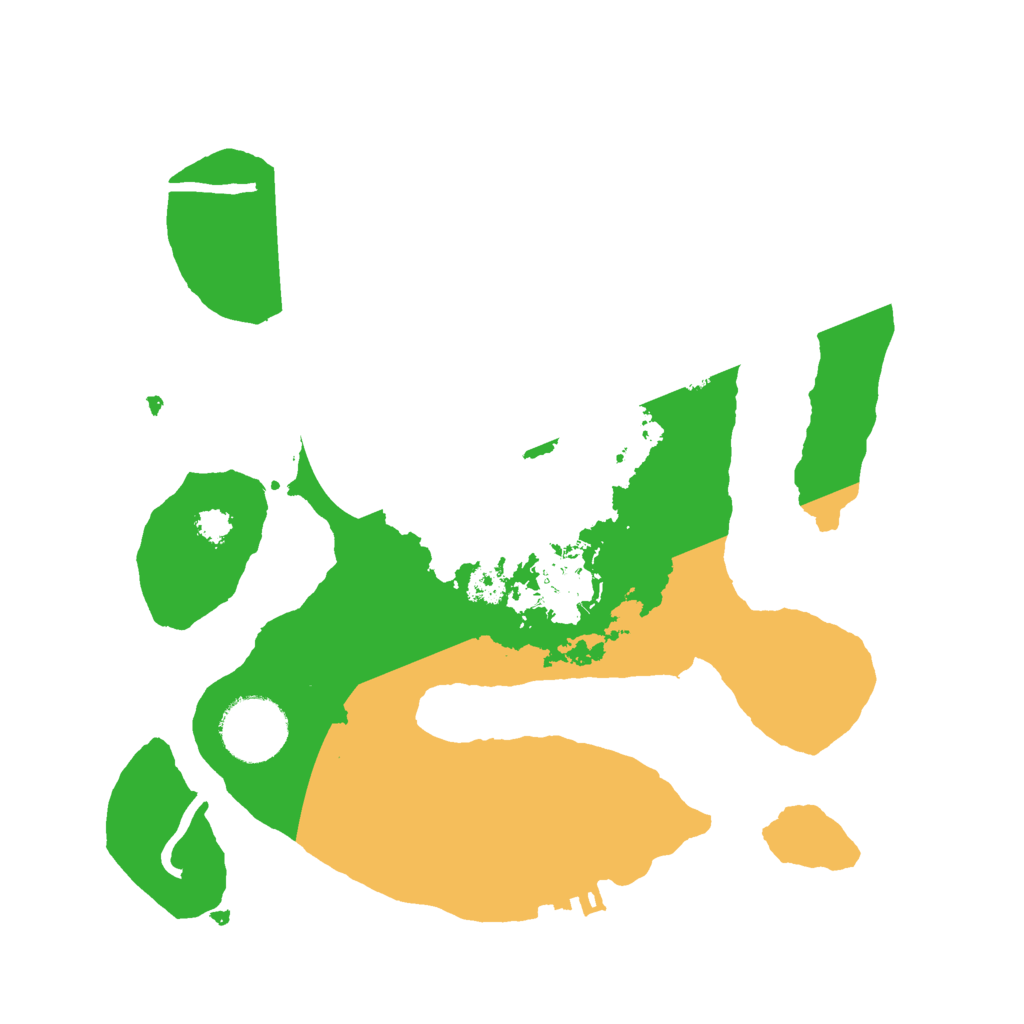 Biome Rust Map: Procedural Map, Size: 2750, Seed: 5