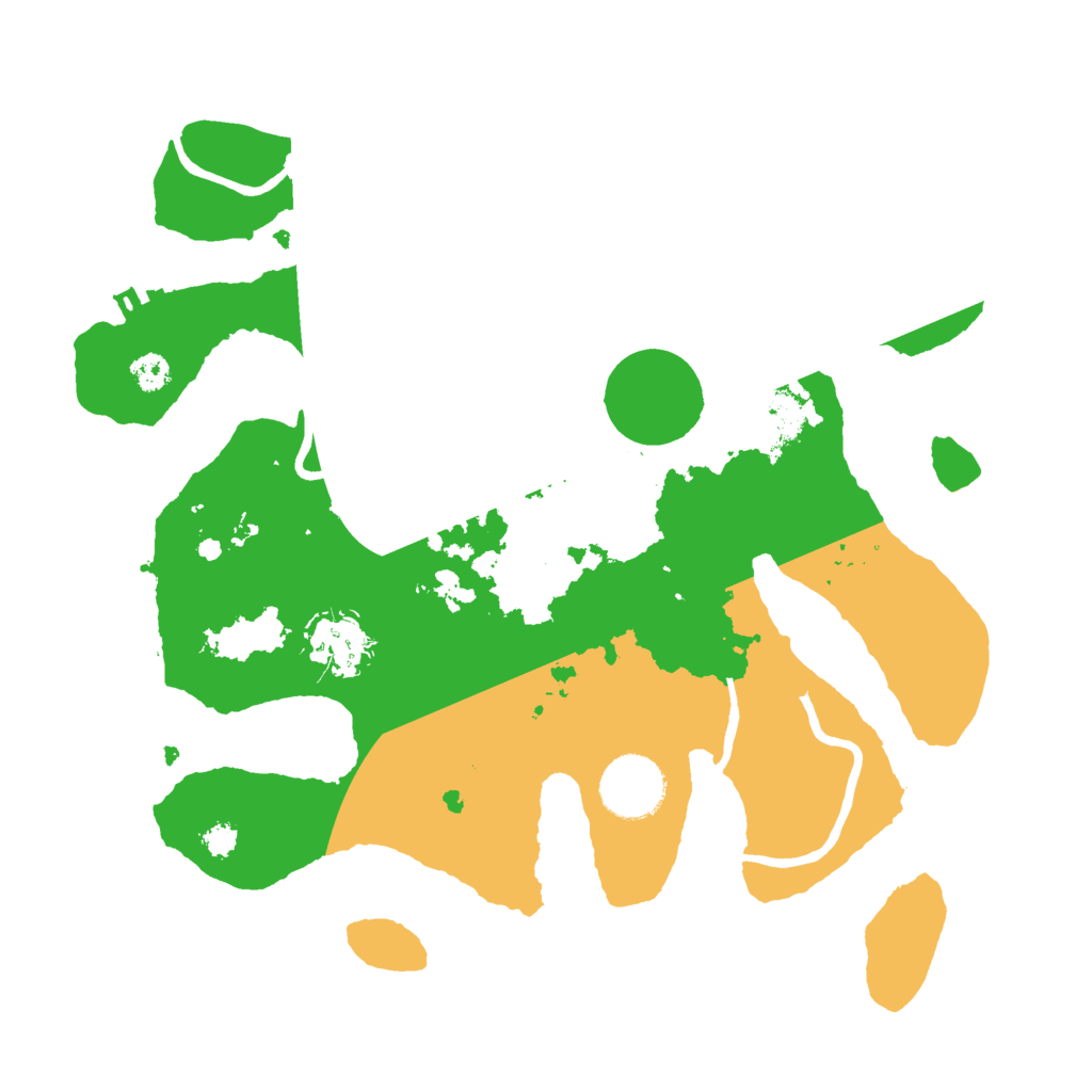 Biome Rust Map: Procedural Map, Size: 3000, Seed: 32163