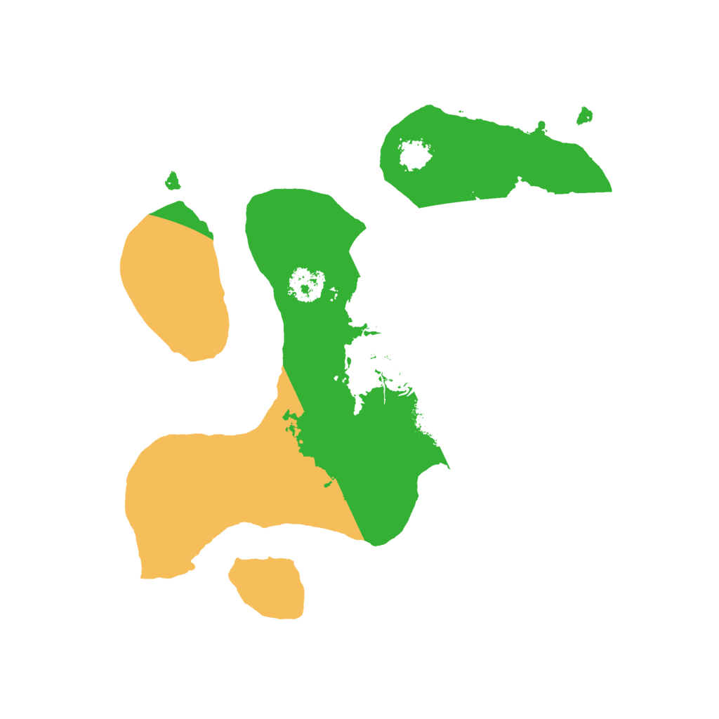 Biome Rust Map: Procedural Map, Size: 2100, Seed: 69696969