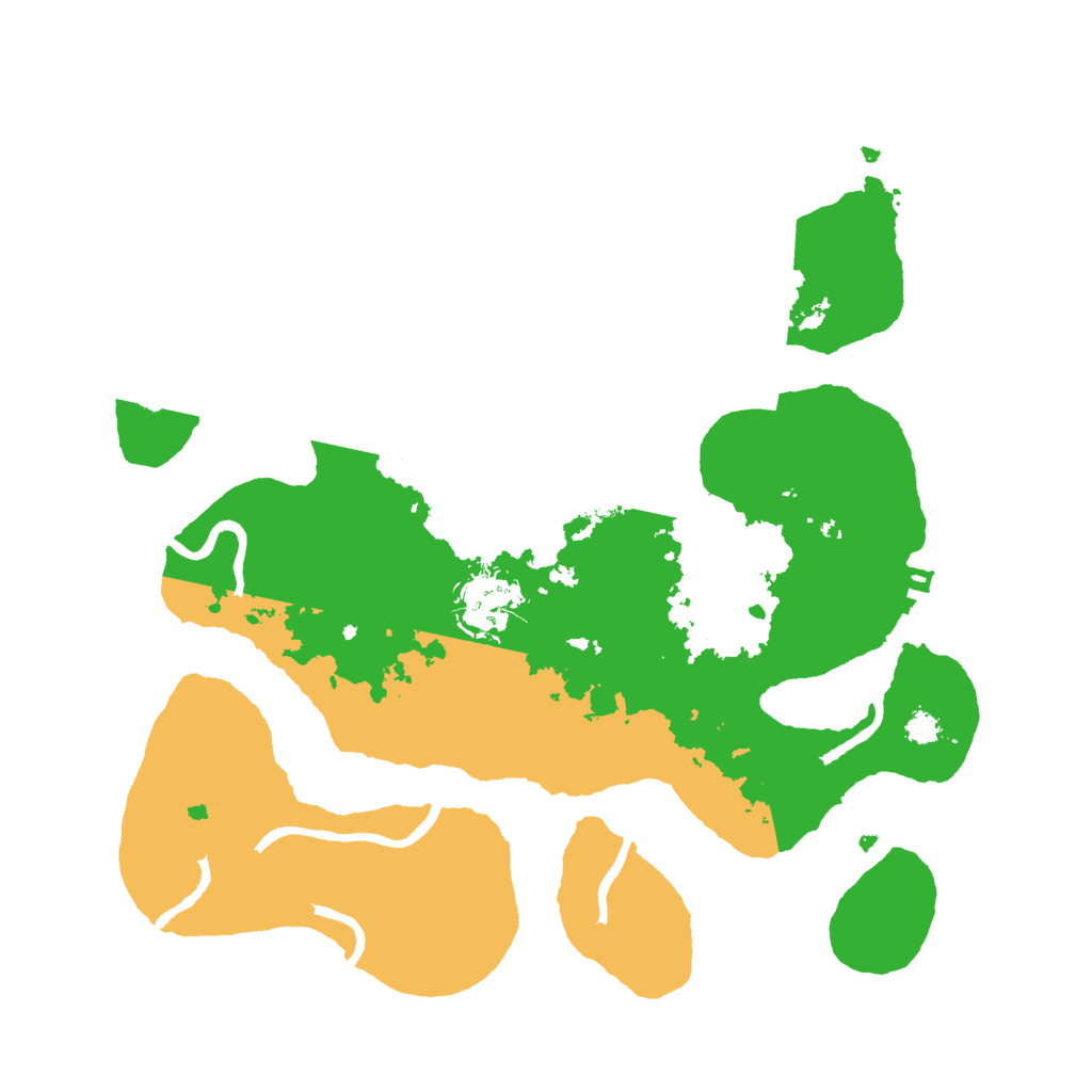 Biome Rust Map: Procedural Map, Size: 3000, Seed: 1925732965