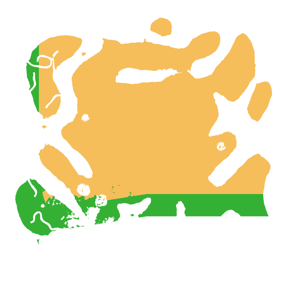 Biome Rust Map: Procedural Map, Size: 3500, Seed: 900092