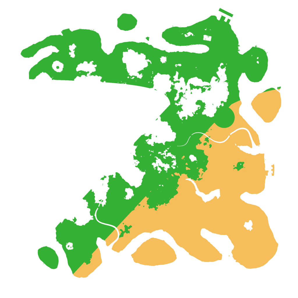 Biome Rust Map: Procedural Map, Size: 4000, Seed: 1567598981