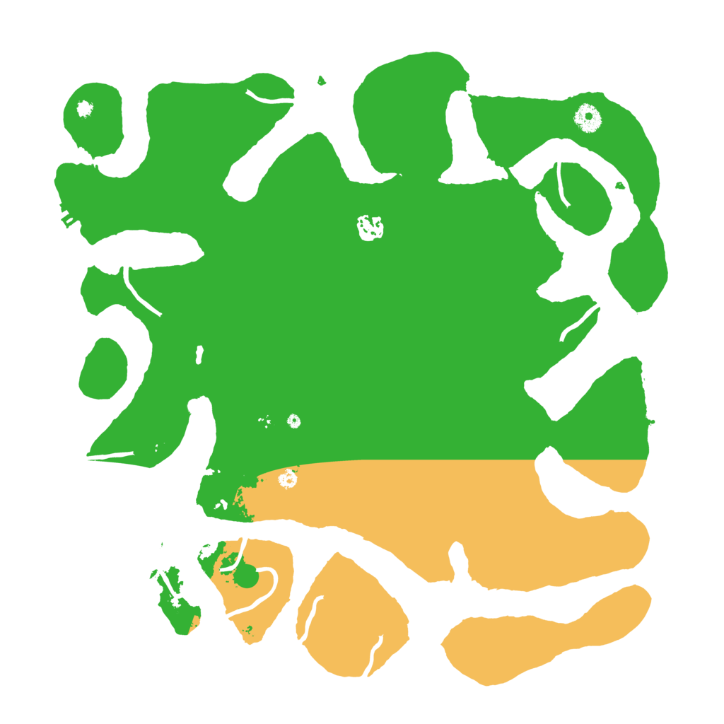 Biome Rust Map: Procedural Map, Size: 4000, Seed: 4196