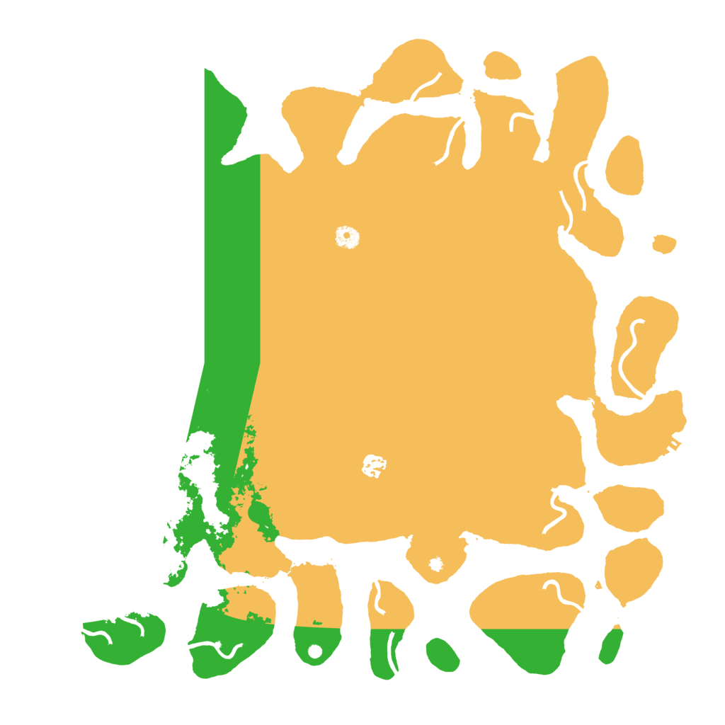 Biome Rust Map: Procedural Map, Size: 4600, Seed: 973154679