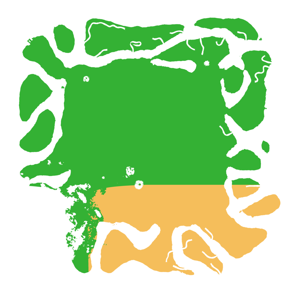 Biome Rust Map: Procedural Map, Size: 5000, Seed: 1934