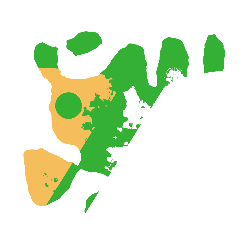 Biome Rust Map: Barren, Size: 2500, Seed: 19