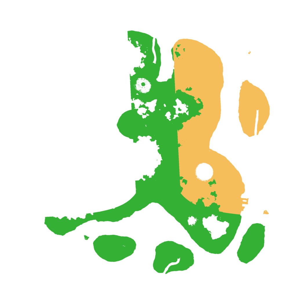 Biome Rust Map: Procedural Map, Size: 3000, Seed: 1964691789