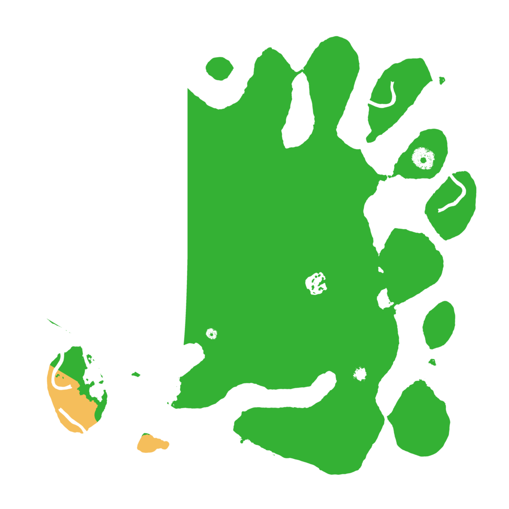 Biome Rust Map: Procedural Map, Size: 3500, Seed: 1386741636