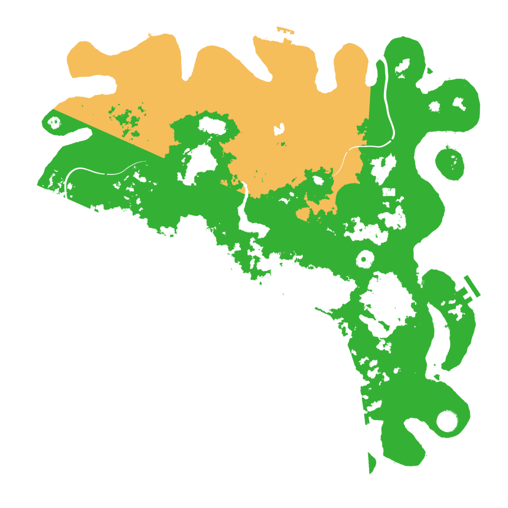 Biome Rust Map: Procedural Map, Size: 4250, Seed: 30870