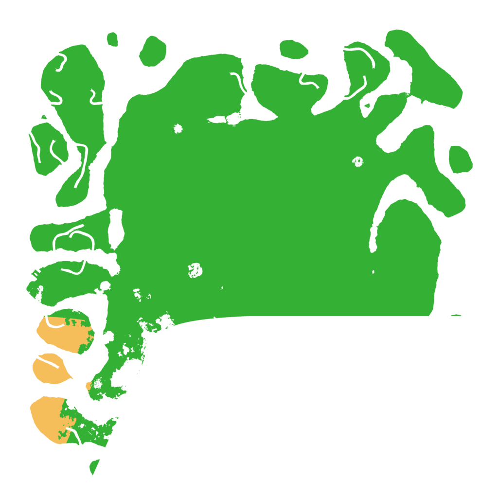 Biome Rust Map: Procedural Map, Size: 4999, Seed: 16245