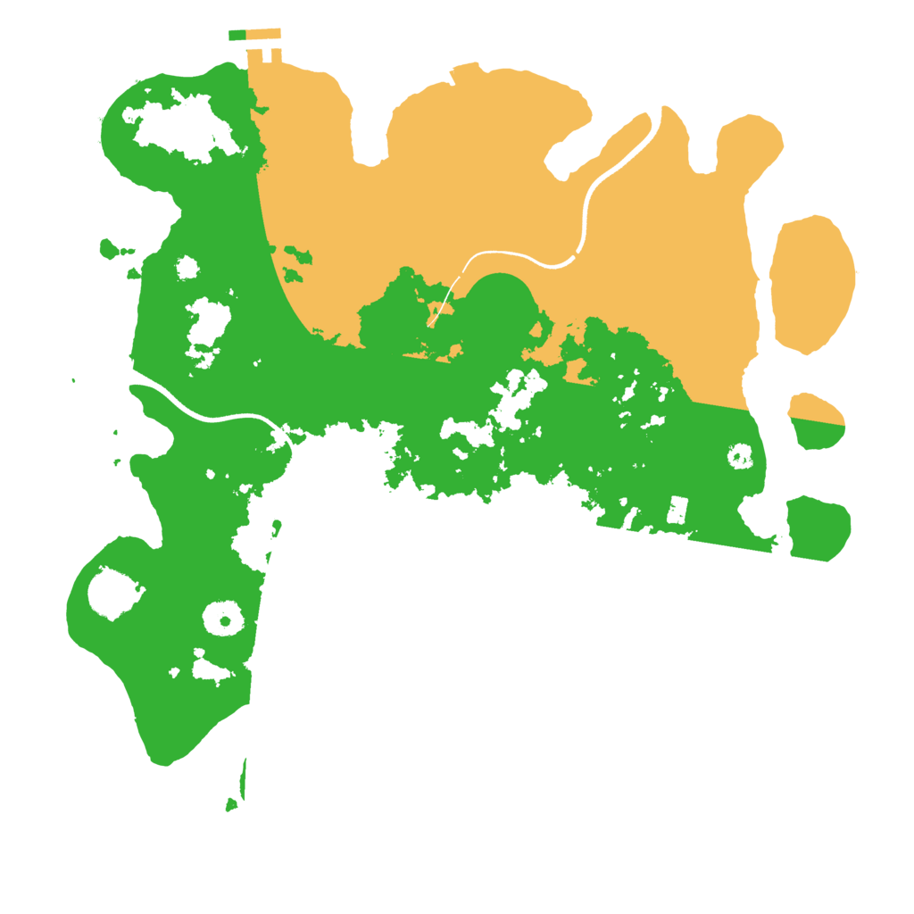 Biome Rust Map: Procedural Map, Size: 3550, Seed: 1489761254