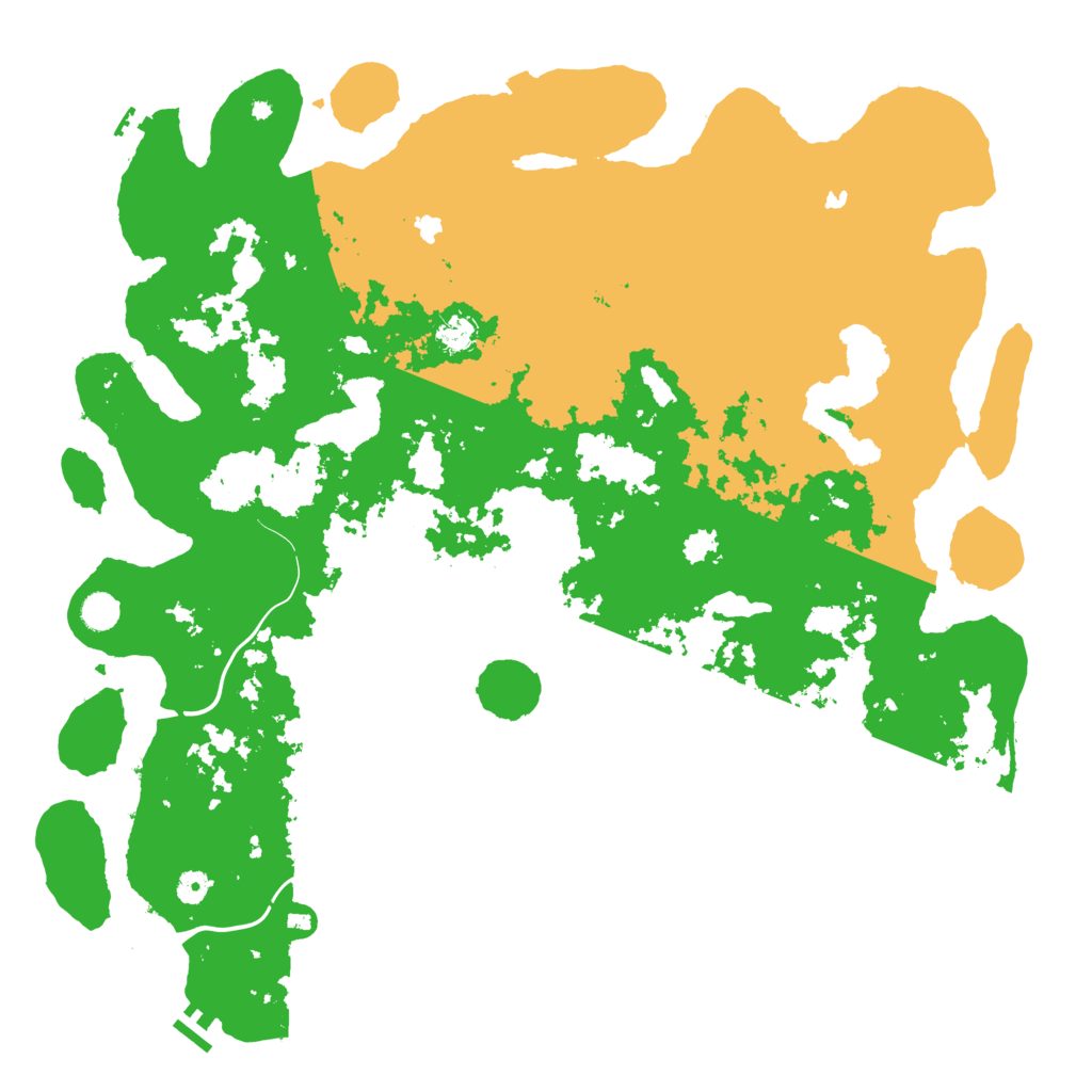 Biome Rust Map: Procedural Map, Size: 5000, Seed: 19940414