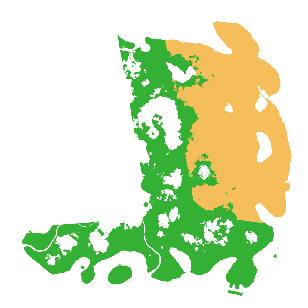 Biome Rust Map: Procedural Map, Size: 4250, Seed: 1876853278