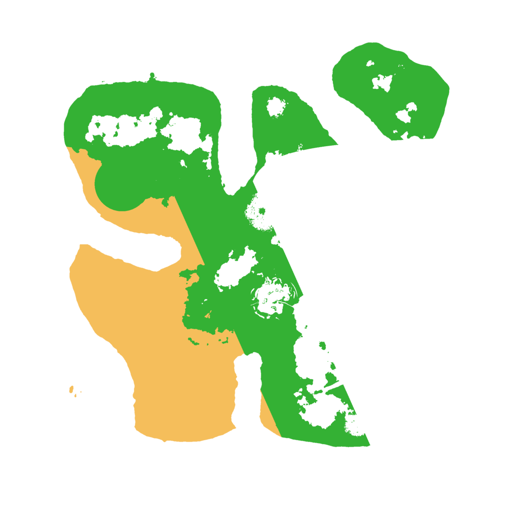 Biome Rust Map: Procedural Map, Size: 2500, Seed: 214242683