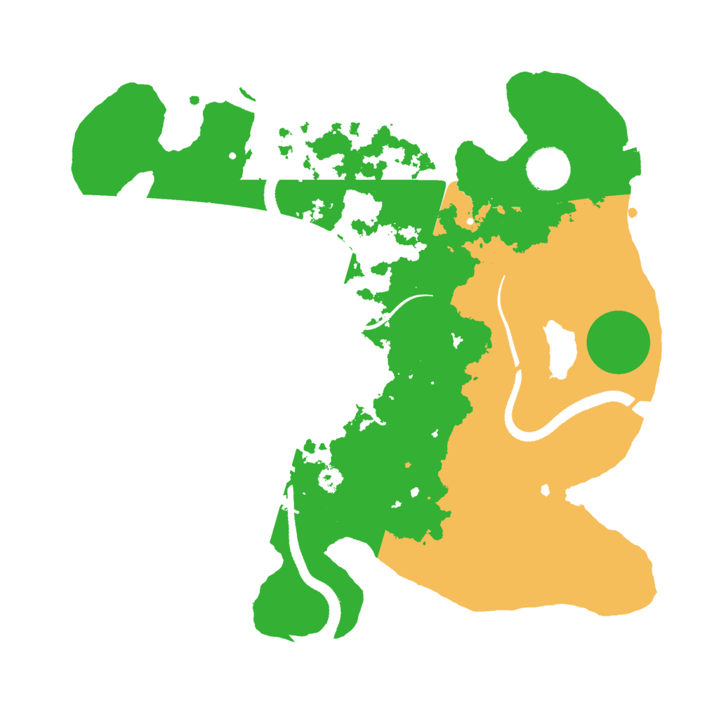 Biome Rust Map: Procedural Map, Size: 3000, Seed: 1957855642