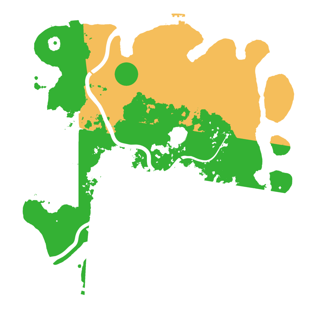 Biome Rust Map: Procedural Map, Size: 3560, Seed: 1489761254