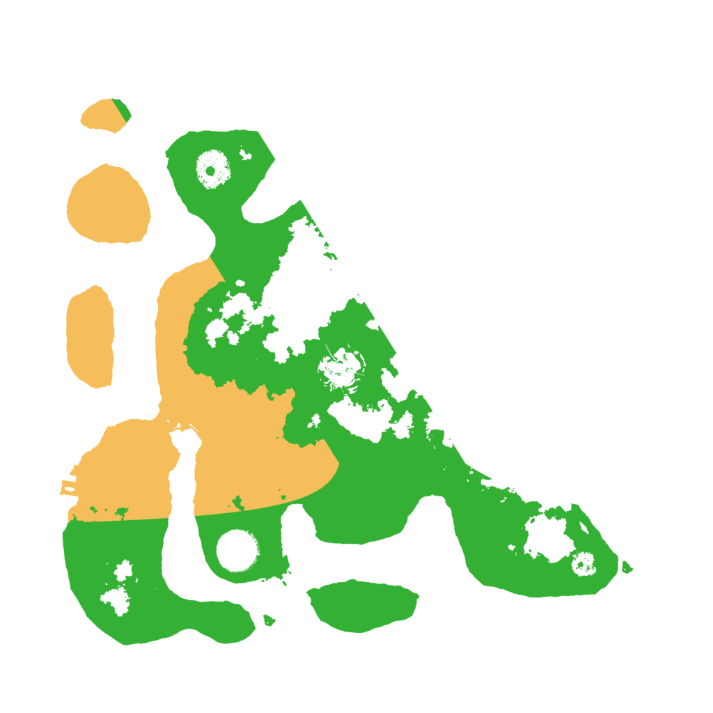 Biome Rust Map: Procedural Map, Size: 3000, Seed: 252991694