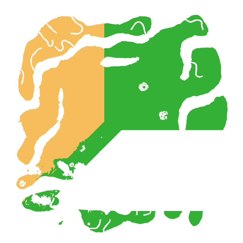 Biome Rust Map: Procedural Map, Size: 4000, Seed: 54237