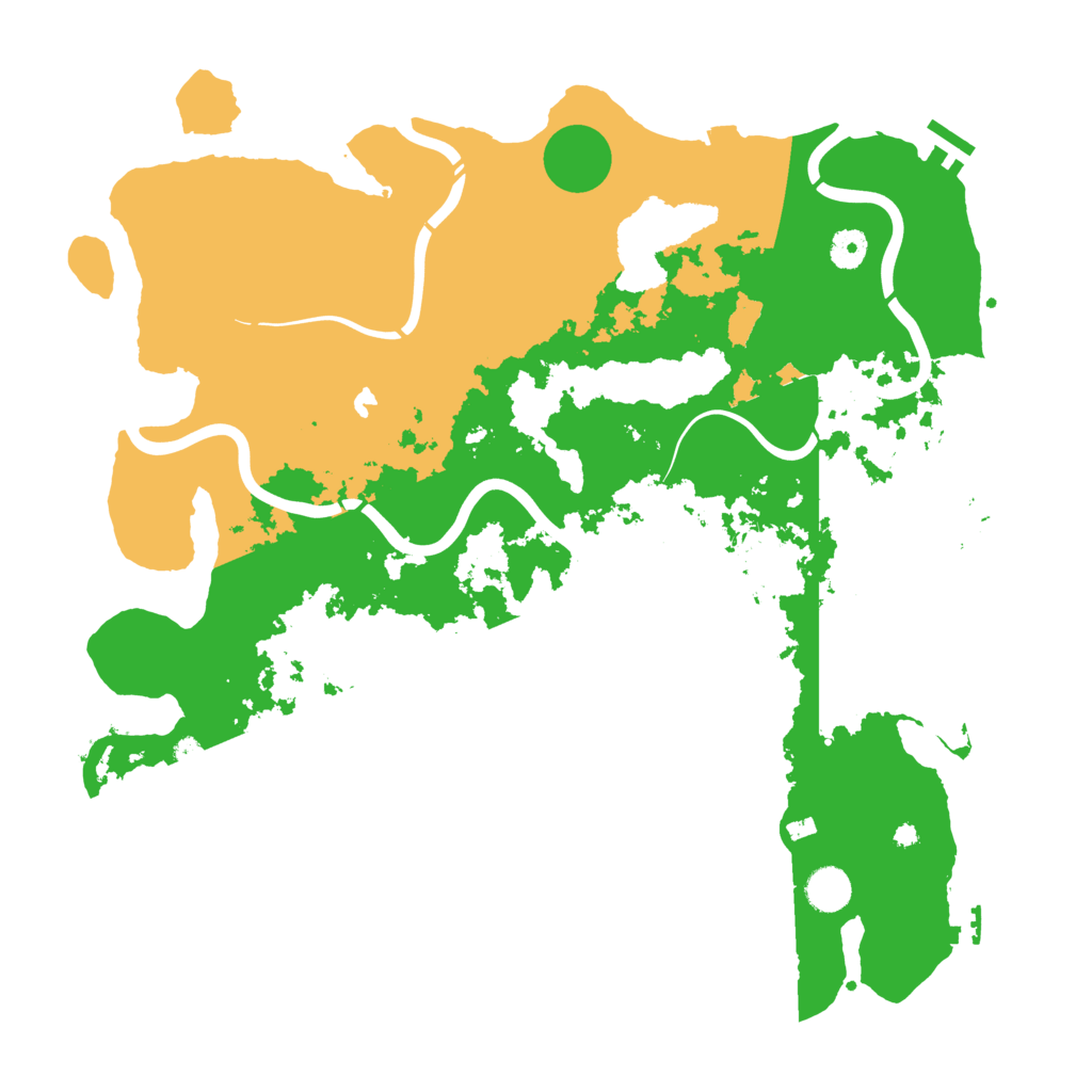 Biome Rust Map: Procedural Map, Size: 4250, Seed: 1668633451