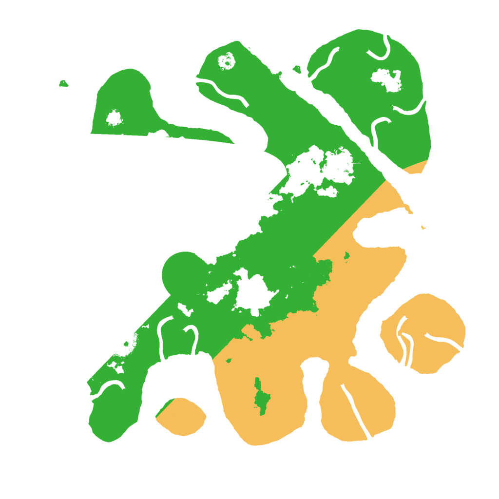 Biome Rust Map: Procedural Map, Size: 3000, Seed: 981656