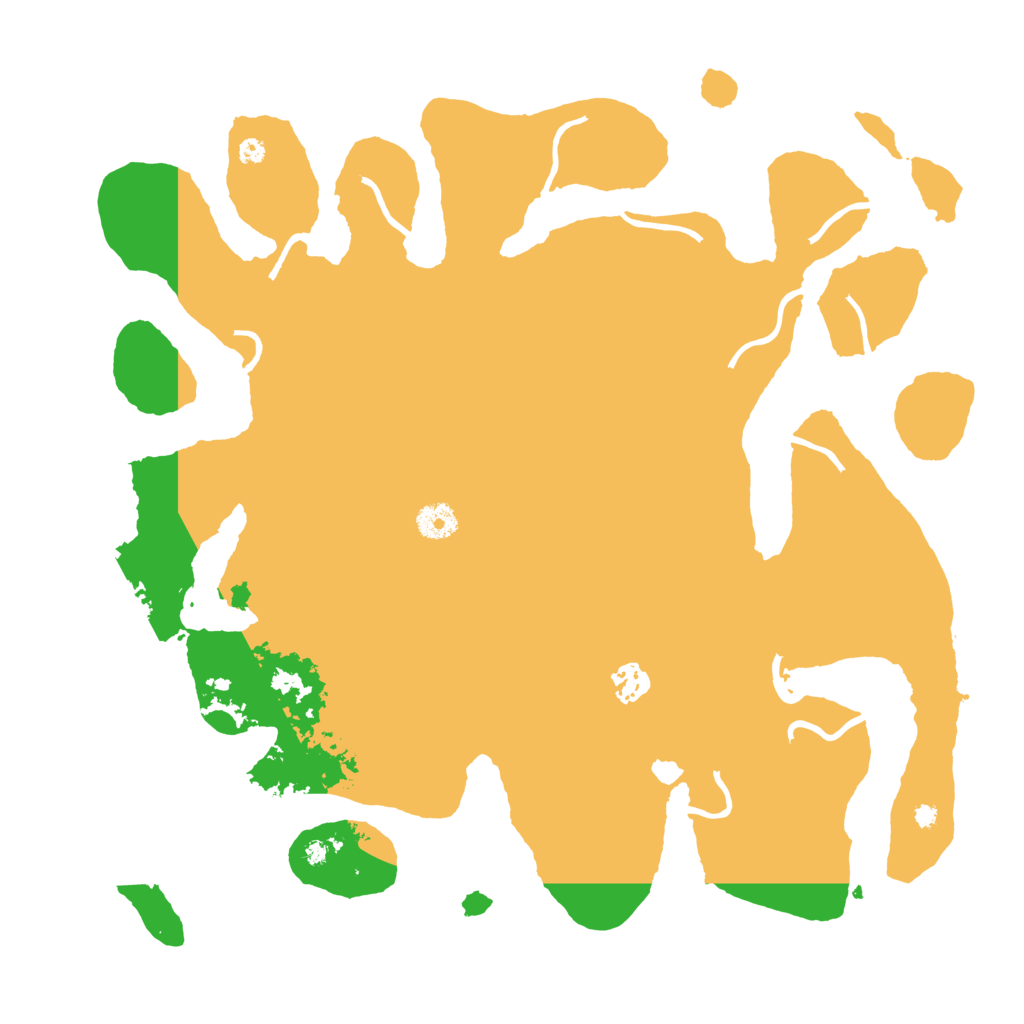 Biome Rust Map: Procedural Map, Size: 4000, Seed: 86180052