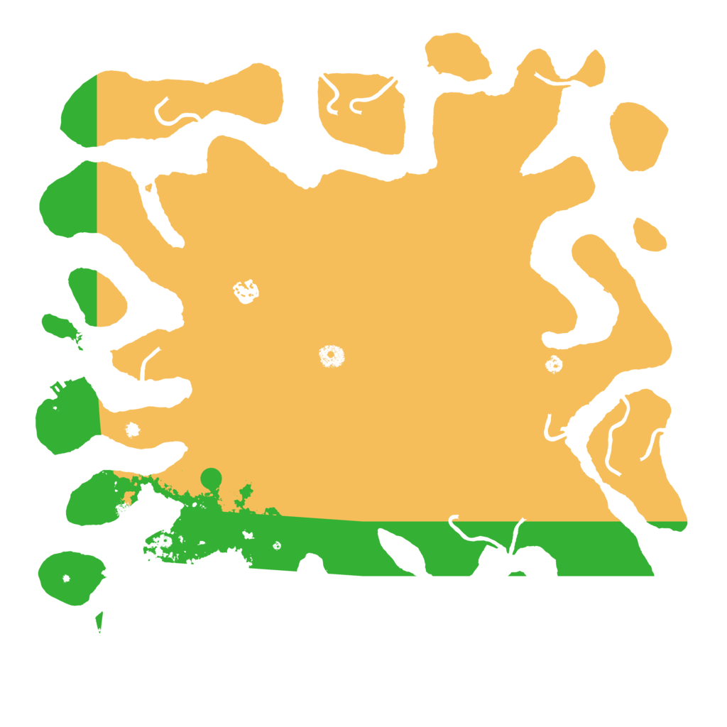 Biome Rust Map: Procedural Map, Size: 4500, Seed: 15622628