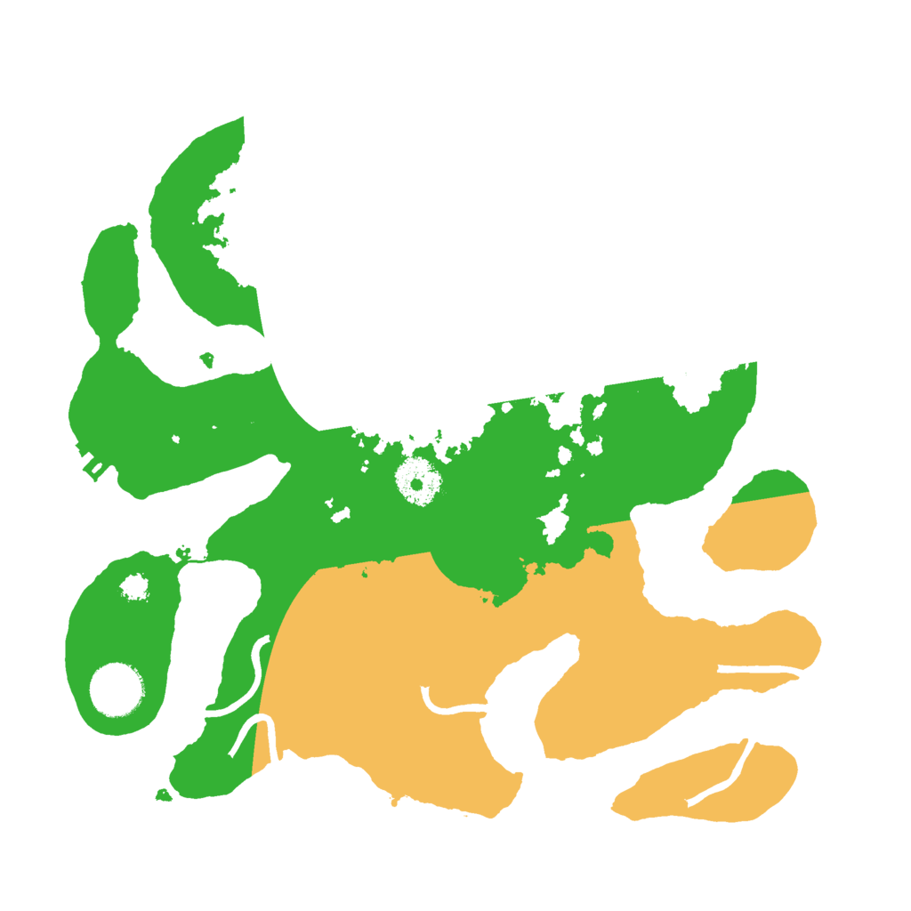 Biome Rust Map: Procedural Map, Size: 3000, Seed: 631477661