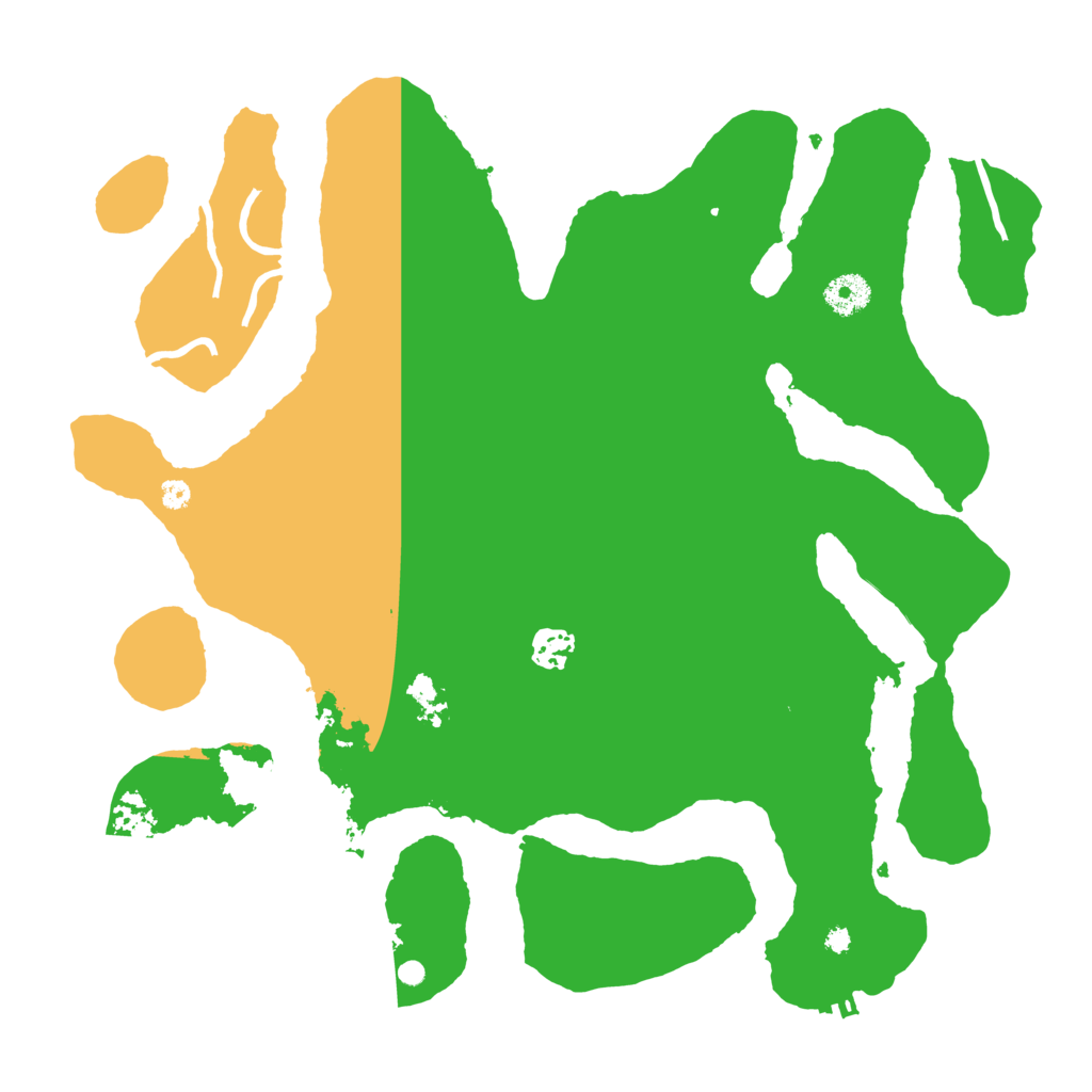 Biome Rust Map: Procedural Map, Size: 3800, Seed: 99287042