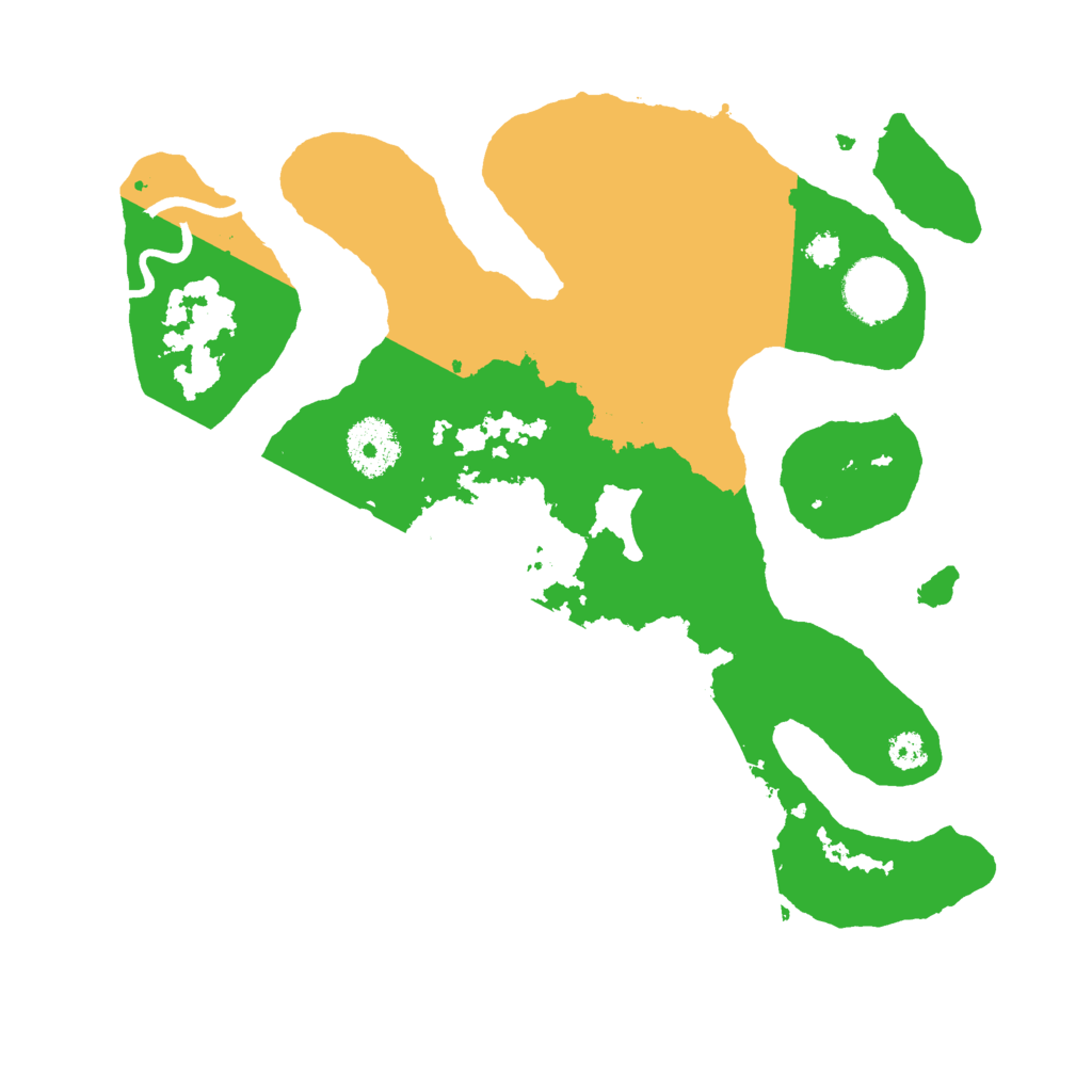 Biome Rust Map: Procedural Map, Size: 3000, Seed: 109164592